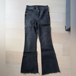 Women's Black Flared Jeans
